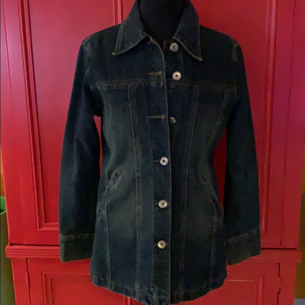 Street Code full fitted jean jacket. Hardly worn!!